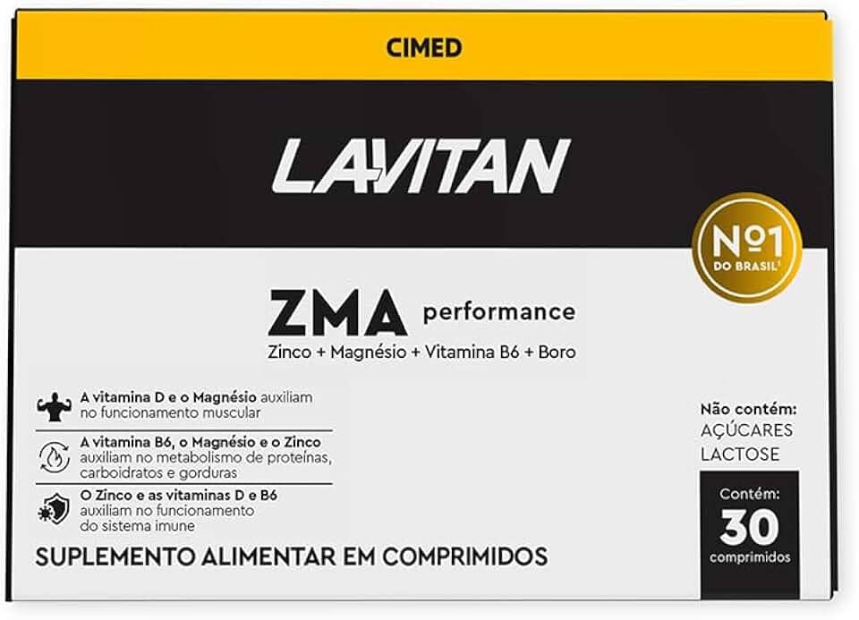 Lavitan – ZMA Performance Frasco com 30 Comprimidos