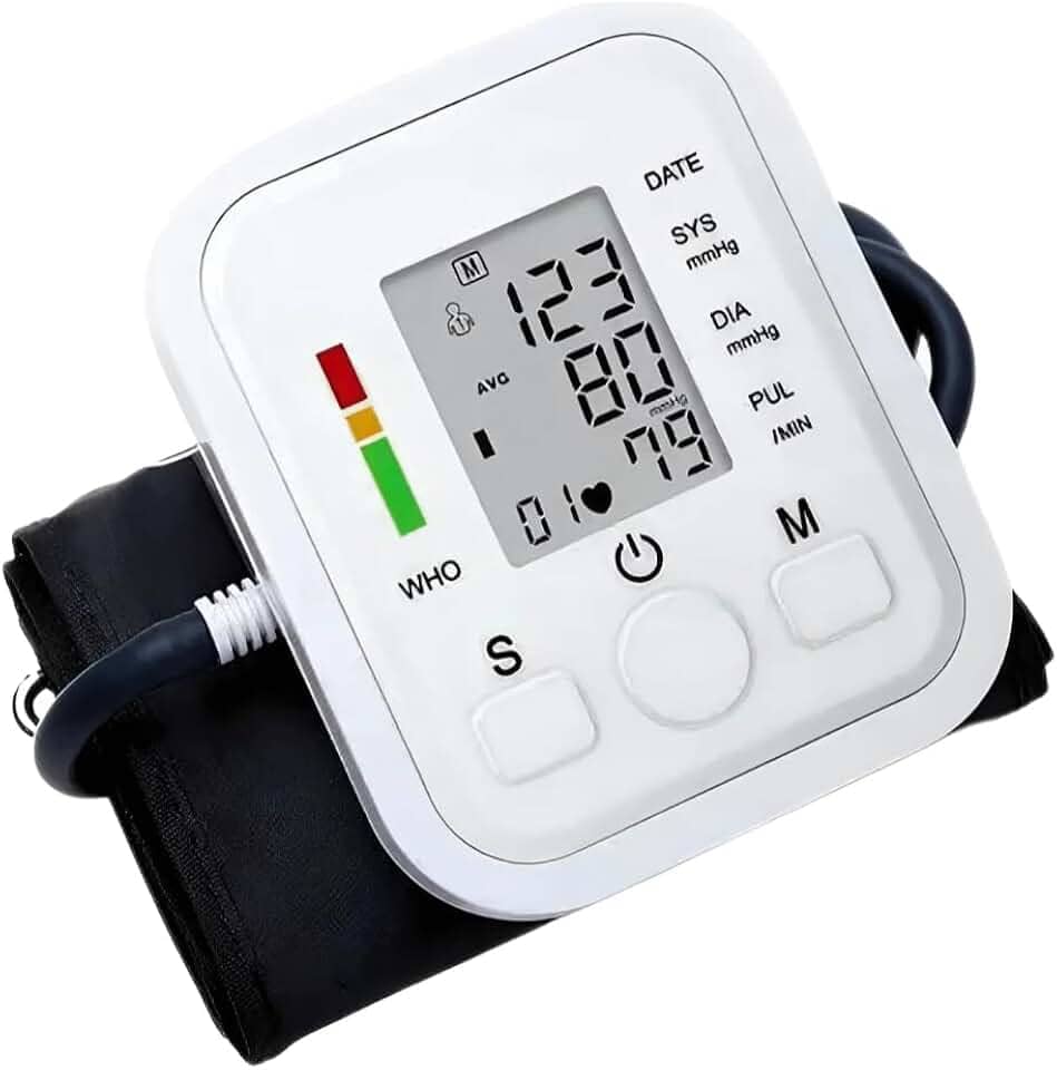 Medidor De Pressão Digital Esfigmomanometro Aparelho De Pressao Digital Elétrico De Braço - Modelo Premium.