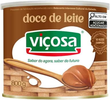 Doce De Leite Viçosa Puro 800G