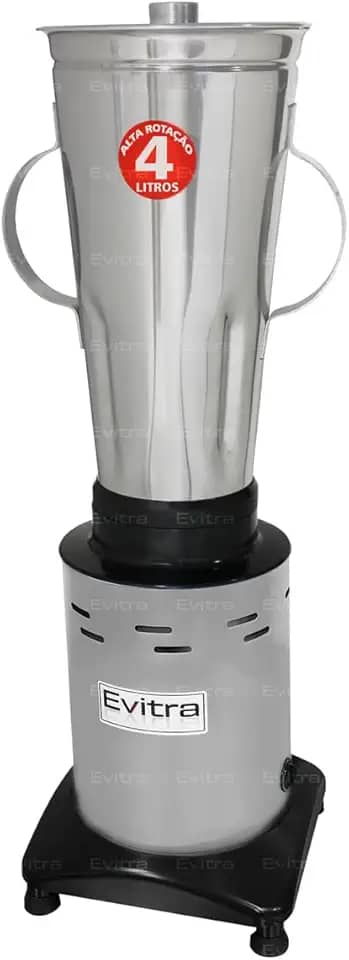 Liquidificador Industrial de Alta Rotação 127V – Capacidade de 4 Litros – Potência Superior para Uso Profissional – Ideal para Restaurantes, Lanchonetes e Produção em Grande Escala