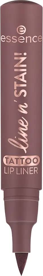 Lápis labial ponta de feltro STAIN! TATTOO essence 03 Make A Mauve