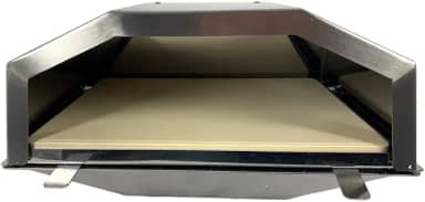 Forno de pizza queimado de madeira Green Mountain Grills para churrasqueira Davy Crockett (pequeno) GMG-4108