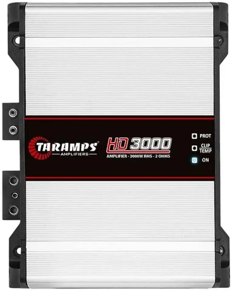 Módulo Taramps HD 3000 2 ohms 3000 W RMS Amplificador Som Automotivo