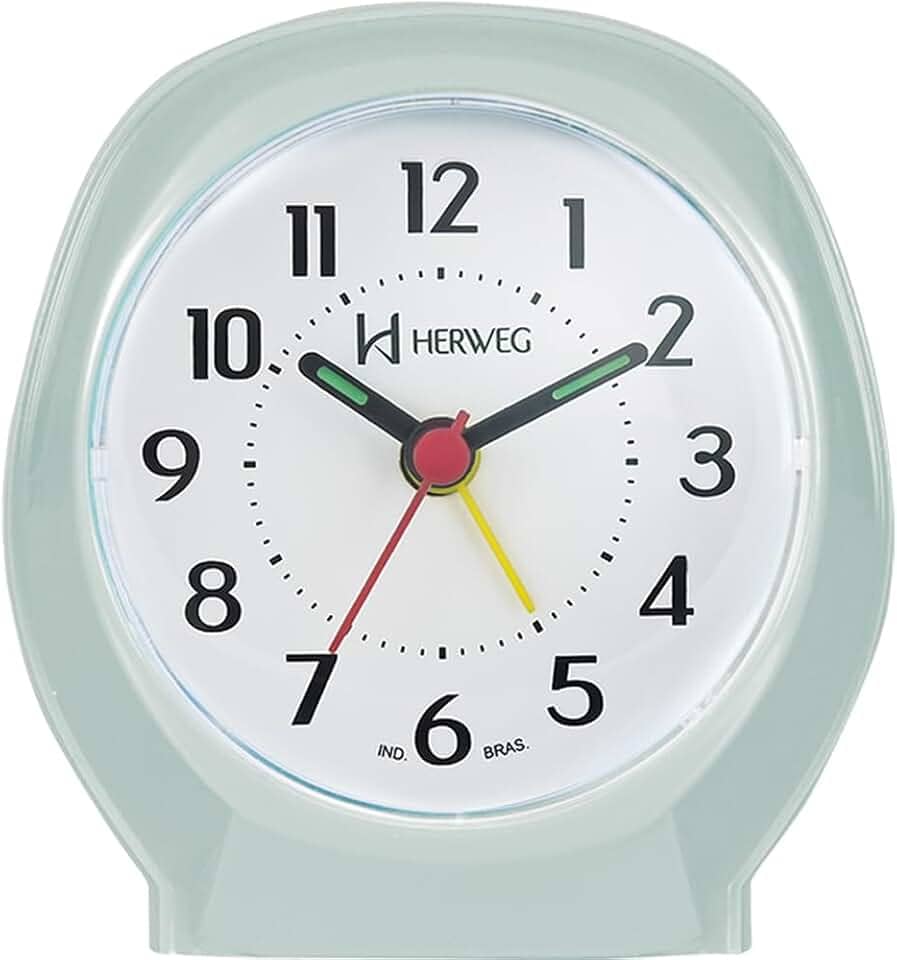 Despertador Quartz Verde Claro