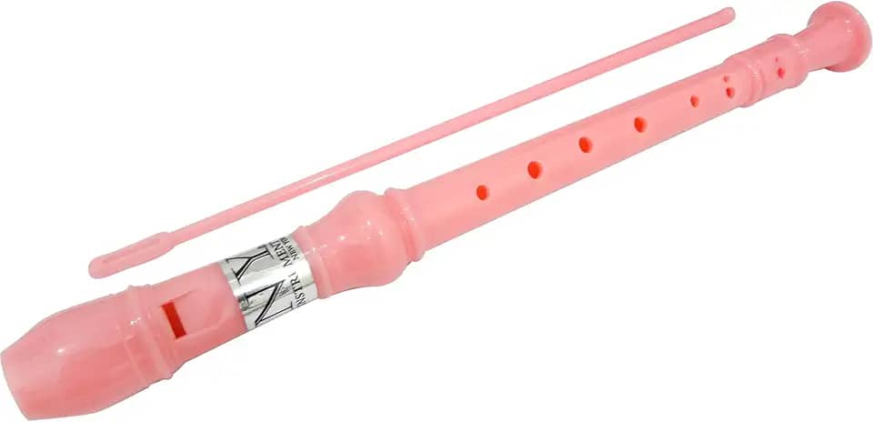 Flauta Doce Germânica Rosa Claro FL 20G New York