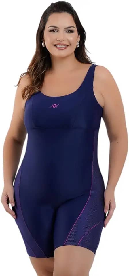 Maiô Macaquinho Hidroginástica E Natação Xtra Life Feminino