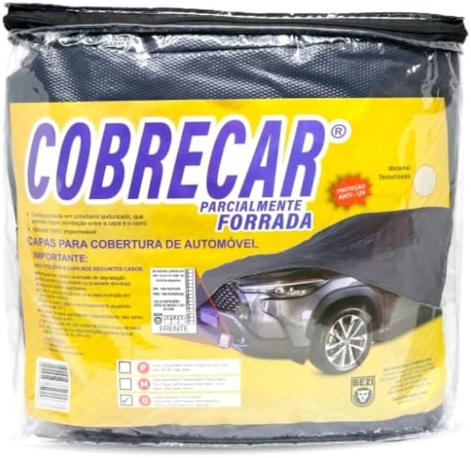 CAPA COBRIR CARRO COBRECAR CRUZE SEDAN COM ANTI-U.V, 100% IMPERMEÁVEL, PROTEÇÃO SOL CHUVA E POEIRA