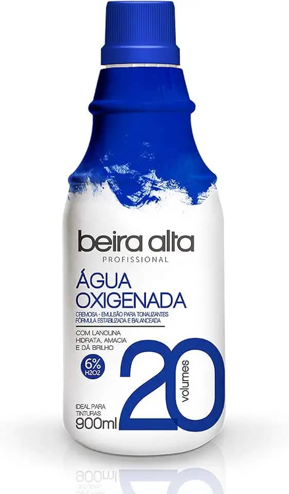Água Oxigenada Cremosa 900Ml 20 Volumes Unit, Beira Alta