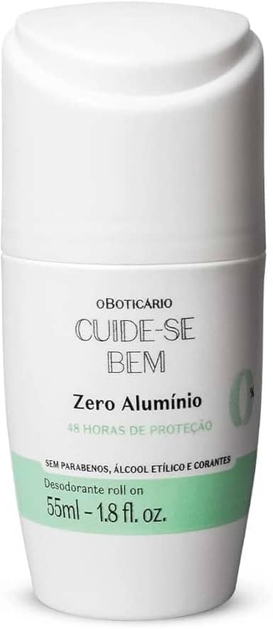 O Boticário Desodorante Roll-on Cuide-se Bem Zero Alumínio 55ml