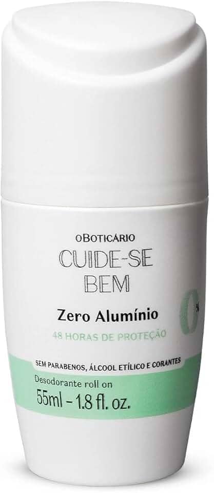 O Boticário Desodorante Roll-on Cuide-se Bem Zero Alumínio 55ml