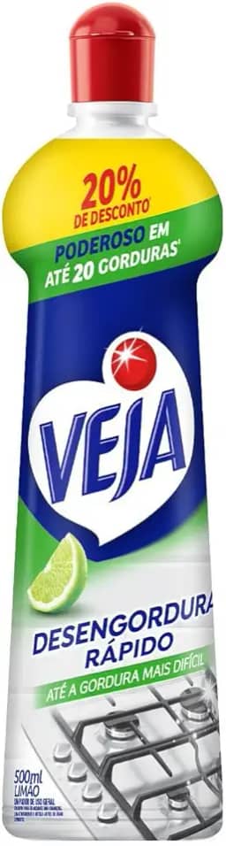 Veja Cozinha - Desengordurante Limão, Oferta 500ml