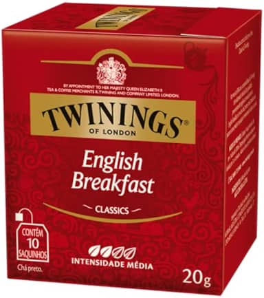 Chá Preto English Breakfast Twinings 20g