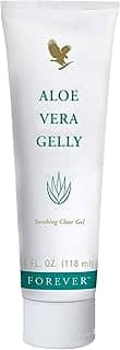 Forever Living - Aloe Vera Gelly - Gel de Aloe puro para acalmar e hidratar a pele, sem manchas e de rápida absorção, vegano e sem glúten, 118 ml