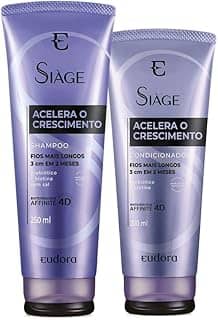 Eudora Kit Siàge Acelera o Crescimento Shampoo + Condicionador