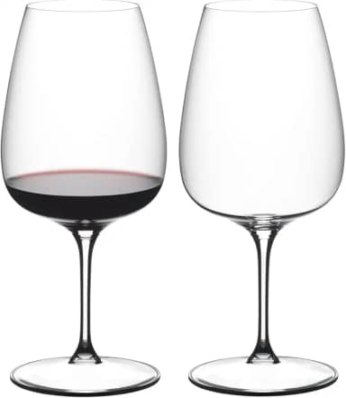 Riedel Taça de vinho de uva para vinhos Cabernet ou Merlot e coquetéis artesanais (pacote com 2)