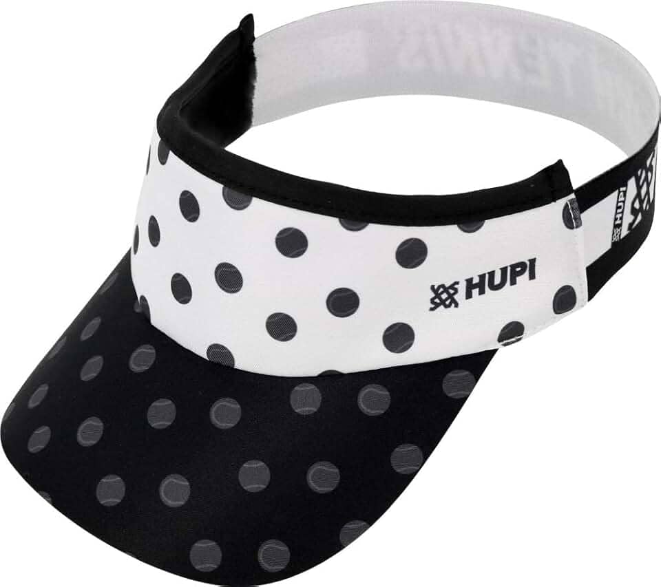 Viseira Beach Tennis Hupi Branco/preto