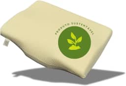 Travesseiro Anatômico Plus Kel | Látex de PU, Antiácaro, Antialérgico, Não Esquenta, Indeformável – Alinhamento da Coluna e Alívio da Tensão