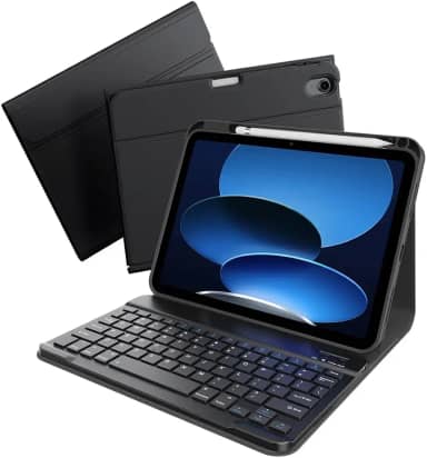 Capa Teclado TYPECASE para iPad 10 10.9 pol. KB16-100-C - Teclado Funcional e Design Compacto para Melhor Produtividade