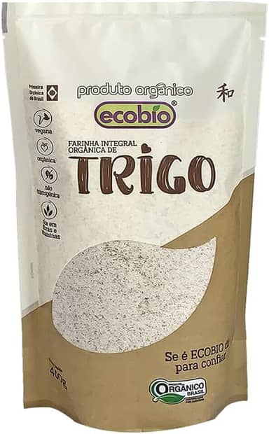 ECOBIO Produto Orgânico Farinha De Trigo Integral Orgânica Ecobio Produto Orgânico