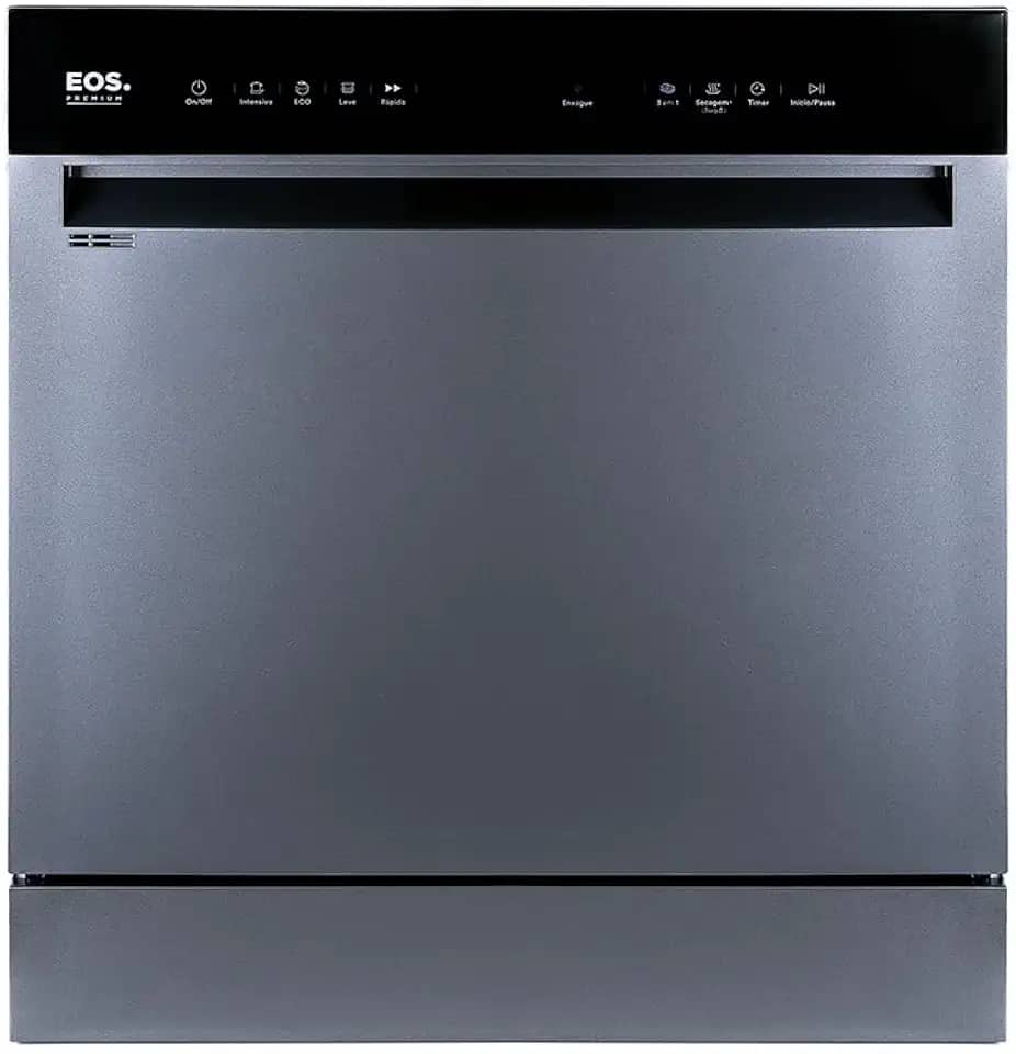 Lava-louças EOS Premium 10 Serviços Prata ELL08S 110V