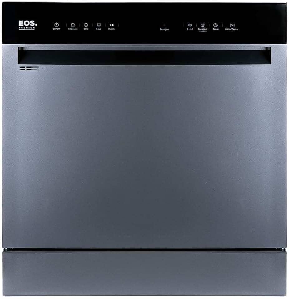 Lava-louças EOS Premium 10 Serviços Prata ELL08S 110V