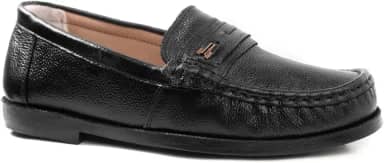 Sapato Mocassim Masculino Em Couro Legítimo Preto
