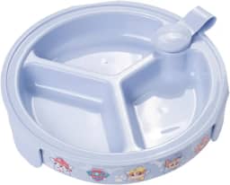 Prato Térmico Decorado Patrulha Canina Menino, 3 Divisórias C/Travas Plasútil