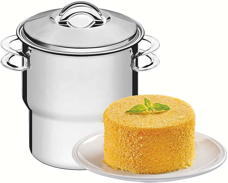 Cuscuzeira, Tramontina, Solar 62519140, Inox, dimetro de 14 cm