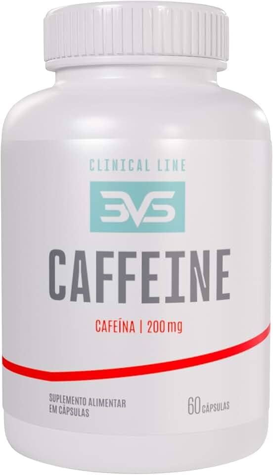 3VS Nutrition Cafeína 200mg 60 Cápsulas