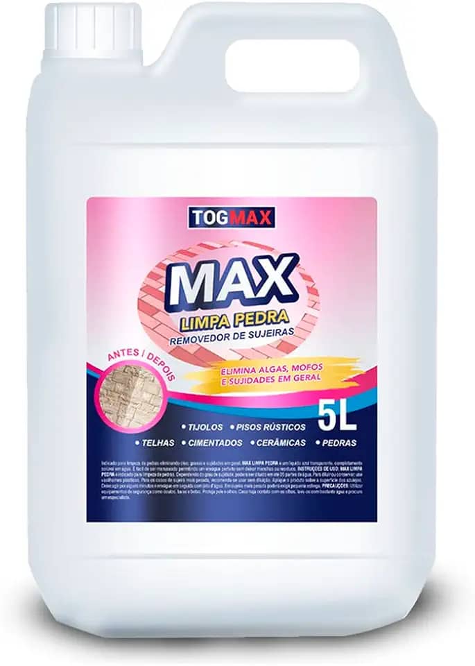 Limpa Pisos Pedra Antiderrapante Encardido Sem Esforço 5L