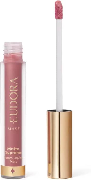 Eudora Make Batom Líquido Matte Supreme Nude Segredo 4ml