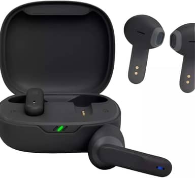 Fone Bluetooth Wave 300 TWS Sem Fio | Som Potente e Graves Profundos | Toque Sensível | Chamadas Estéreo | Design Ergonômico | Bateria até 26h | Estojo de Carregamento Rápido