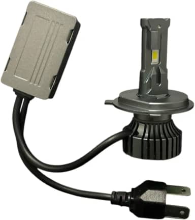 Lâmpada LED H4 Moto 35W 7000Lm 6500K Super Branca 12V Cooler Alto e Baixo