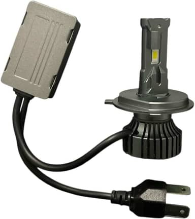 Lâmpada LED H4 Moto 35W 7000Lm 6500K Super Branca 12V Cooler Alto e Baixo