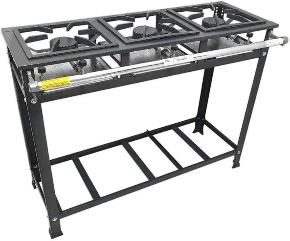 Fogão Industrial 3 Bocas Mr Fogões Alta Pressão 30x30 P5