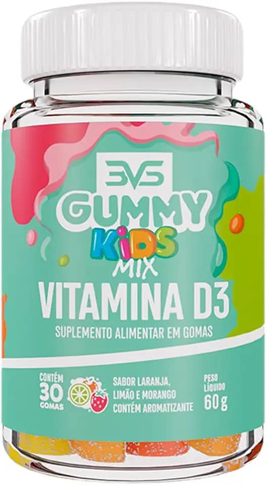 3VS Nutrition Gummy Kids Mix Vitamina D3 30 Gomas