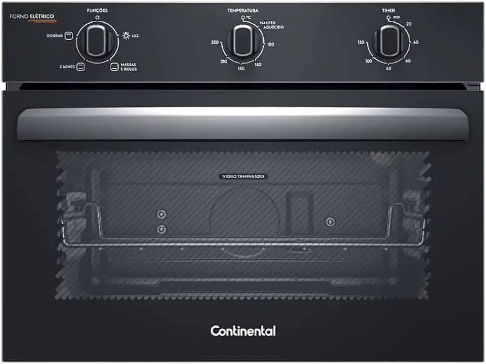 Forno de Embutir Elétrico Continental 50L com TOPLimpaFácil (OC4EM) 220v