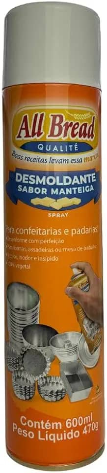 DESMOLDANTE SABOR MANTEIGA ALL BREAD 600ml