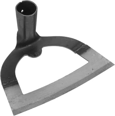 DOITOOL Enxada de Solo, Enxada, Enxada, Enxada de Jardim, Arado de Jardinagem, Hollohoe, Enxada Oca Enxada, Enxada de Jardinagem, Ferramentas Manuais de Jardinagem, Aço Endurecido, Aço Inoxidável,