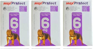 Anti Pulgas E Carrapatos para Cães de porte grande 30kg 12 Comprimidos - Max Protect