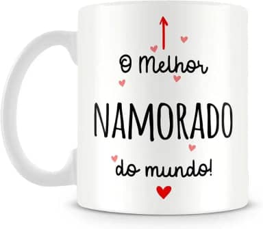 Caneca O Melhor Namorado do Mundo