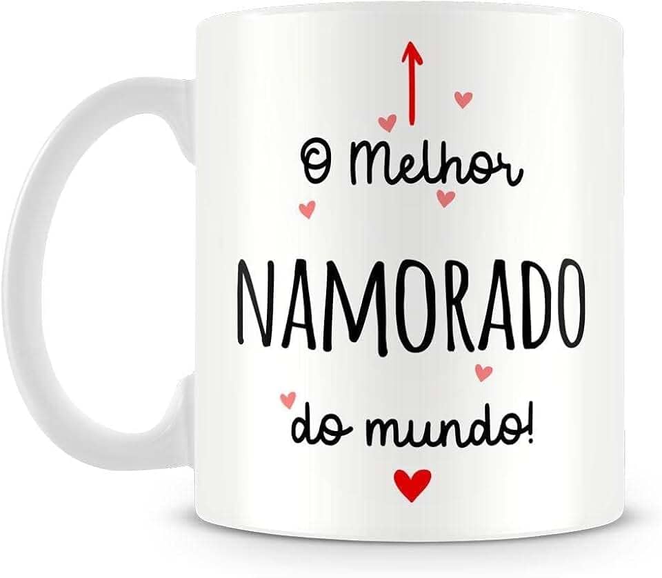 Caneca O Melhor Namorado do Mundo