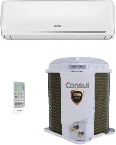 Ar Condicionado Split Inverter Consul Hi Wall 12000 Btus Frio Cbk12ebbna - 220v