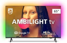 PHILIPS, Smart TV, Ambilight 65' 4K, 65PUG7908/78, Google TV, Comando de Voz, HDR, Dolby, VRR, ALLM