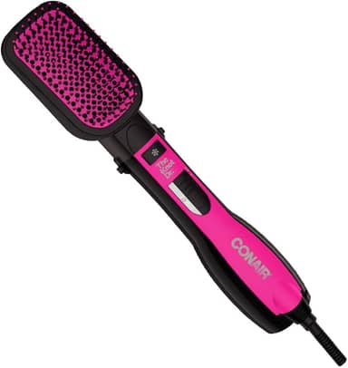 Escova Secadora Alisadora Conair All-in-One Knot Dr 1000W Rosa 220V