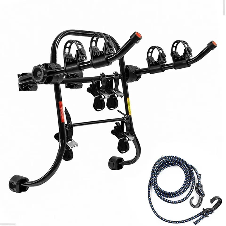 Genérico Suporte Pro Articulável para 2 Bicicletas em Aço