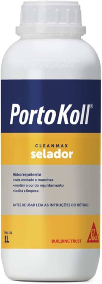 Portokoll – Selador –Cleanmax Selador – Rejuntamento – Pronto para usar – Frasco de 1L