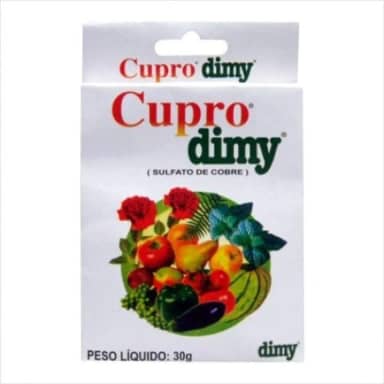 Cupro Dimy - Fertilizante Fungicida (Para Calda Bordalesa) - 30g
