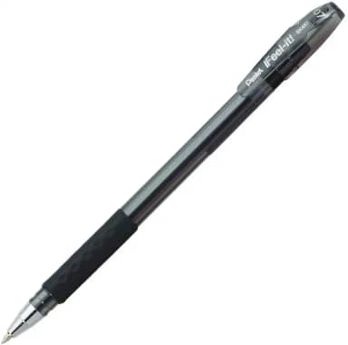 Pentel Caneta Esferográfica Feel It 0.7 mm Preta SM/BX487-A