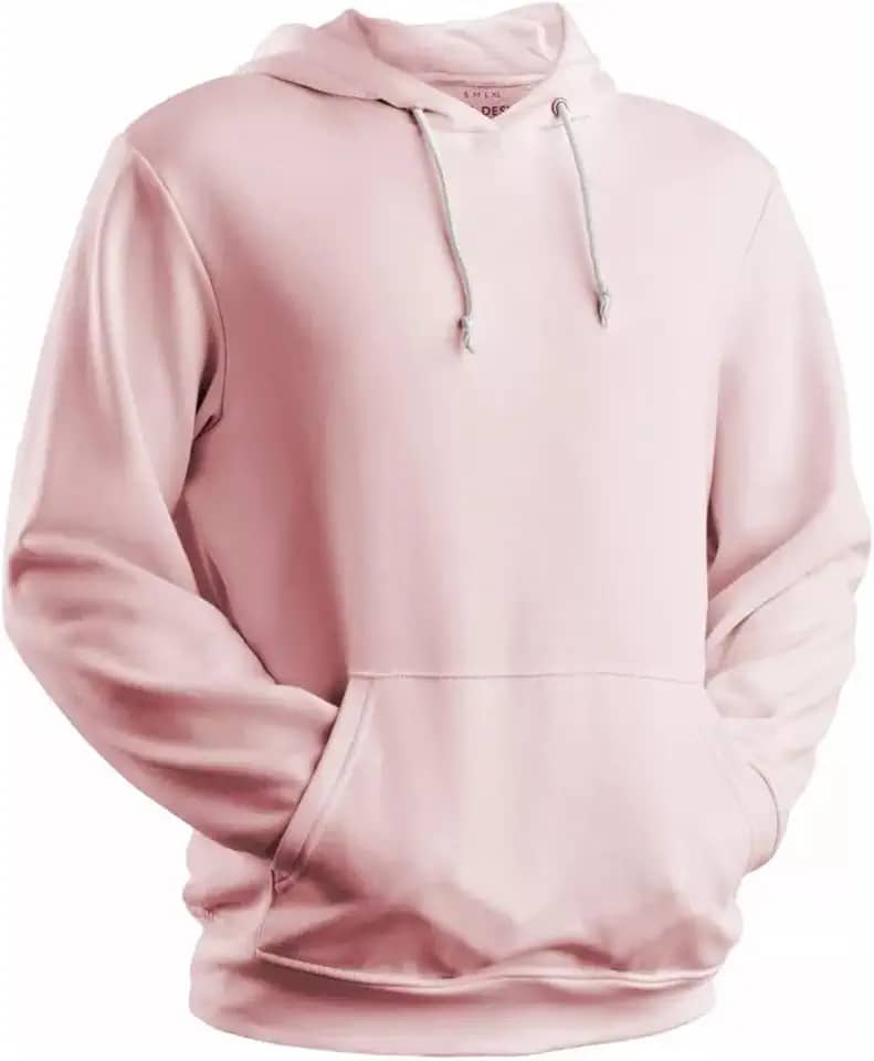 Moletom Liso Abrigo Blusa de Frio Moleton Canguru com Capuz